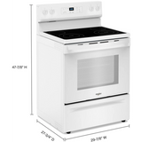 WFES3030RW ESTUFA ELECTRICA WHIRLPOOL 30"