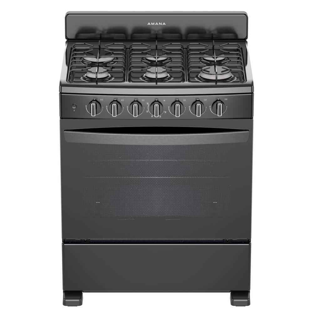Amana 30" 6-Burner Freestanding Gas Range