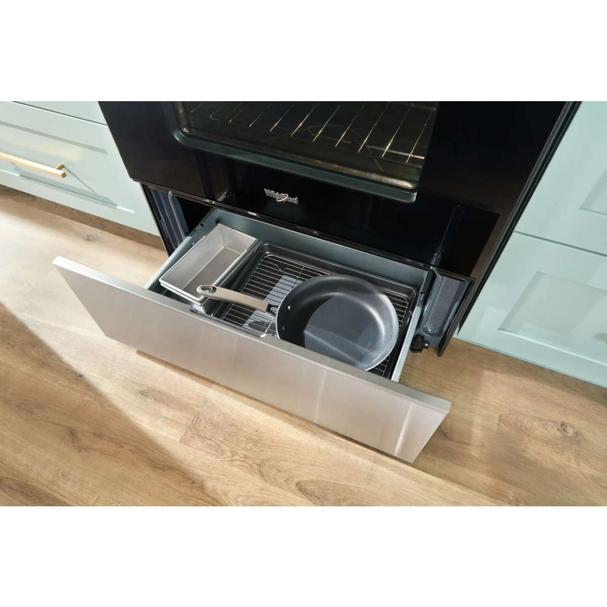 Estufa de Gas Whirlpool 30 Pulgadas Acero Inoxidable con Horno | WFGS3030RS