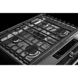 KSGB900ESS 30-Inch 5 Burner Gas Convection Slide-In Range with Baking Drawer