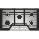 Whirlpool Tope de Gas de 36" con 5 Quemadores y Parrillas de Hierro Fundido Abatibles EZ-2-Lift™