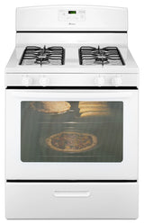 Estufa de Gas Amana AGR5330BAW de 30 Pulgadas en Color Blanco