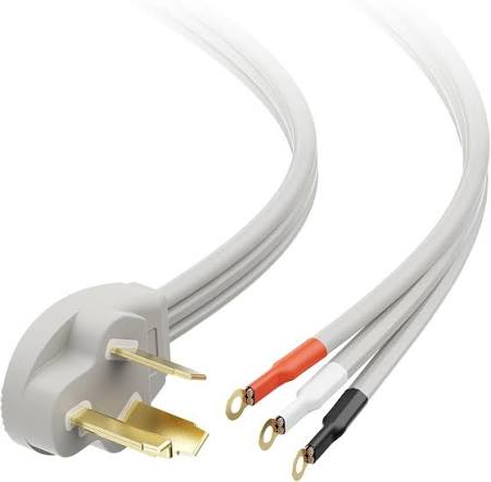 Foxtail 806078-A — Cable gris para secadora 10/3 de 4 pies