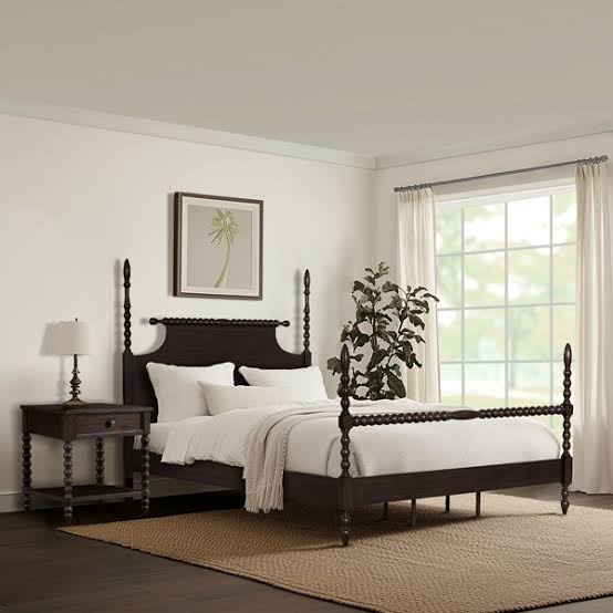 MPS115-0058U2 Cama Olliix Beckett en Morocco Brown – Tamaño Queen