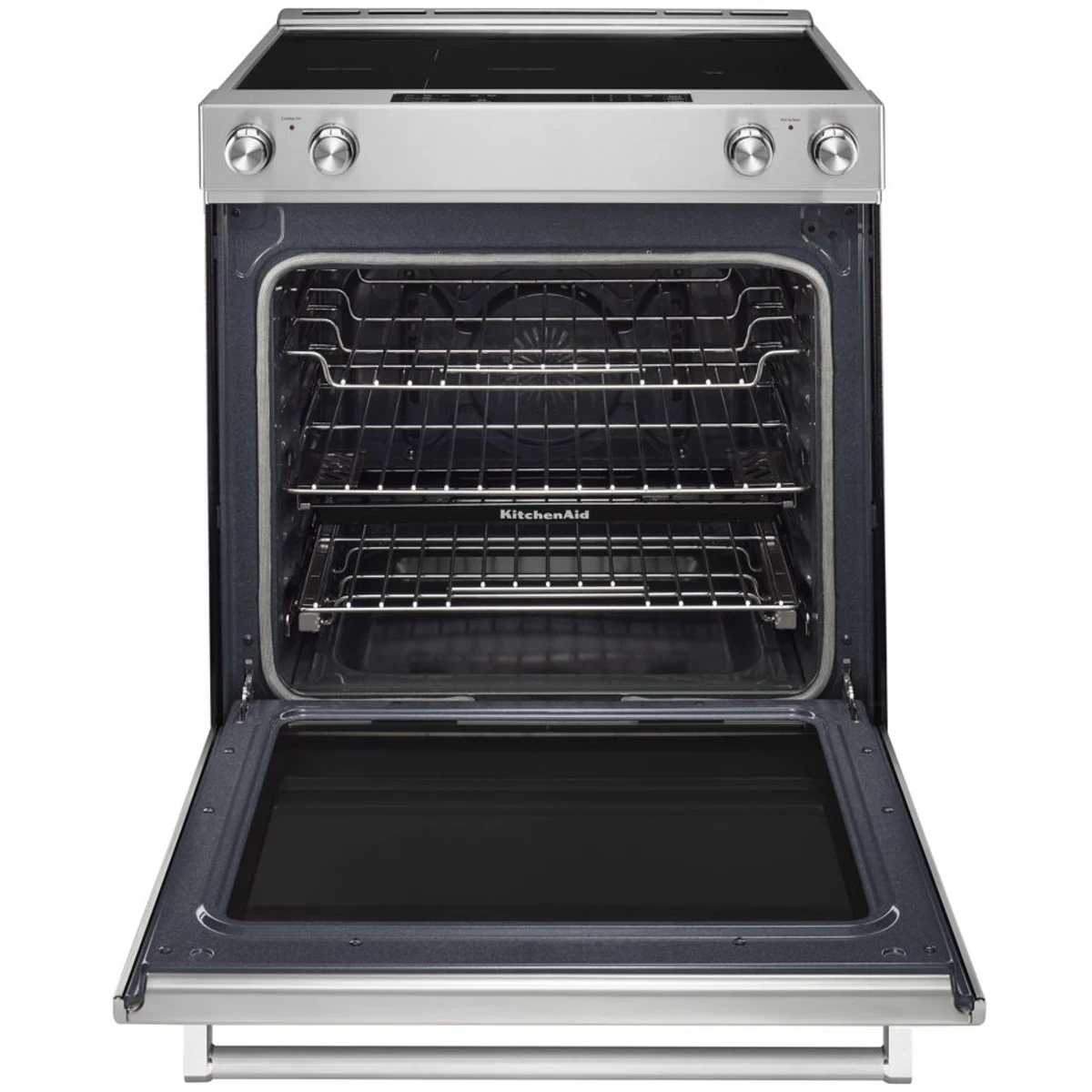 KitchenAid KSEB900ESS 30 Inch Slide-In Electric Range with 5 Elements