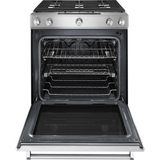KSGB900ESS 30-Inch 5 Burner Gas Convection Slide-In Range with Baking Drawer