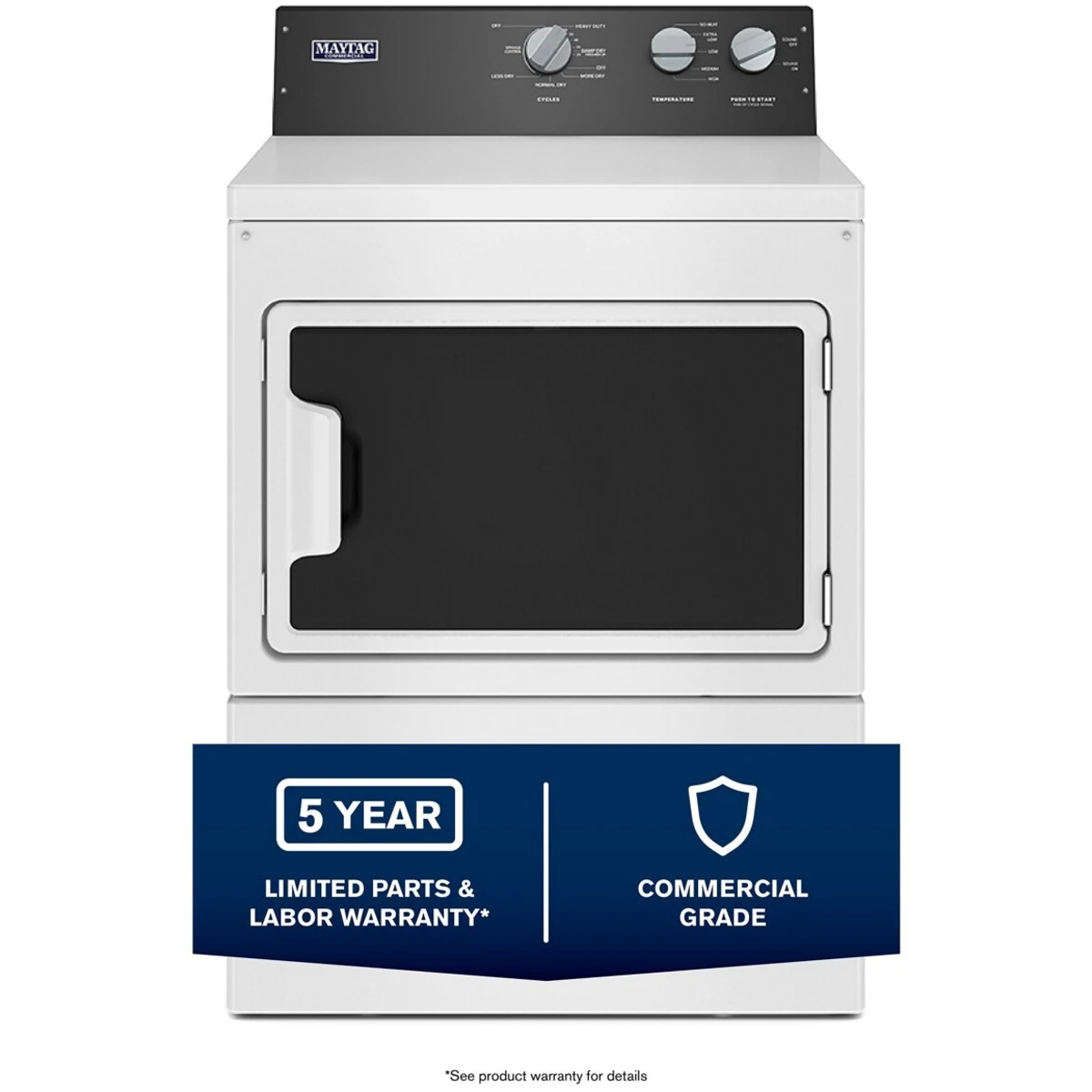 Commercial-Grade Residential Gas Dryer - 7.4 cu. ft.