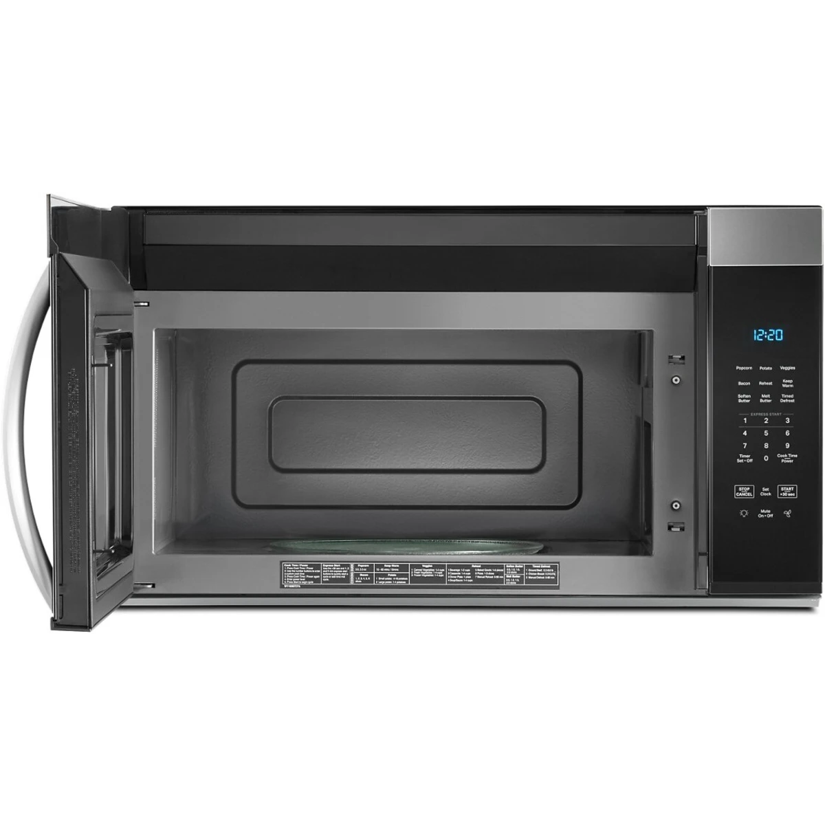 WHIRLPOOL Horno Microondas Sobre Estufa de 1.7 p³ | Stainless Steel (900W)
