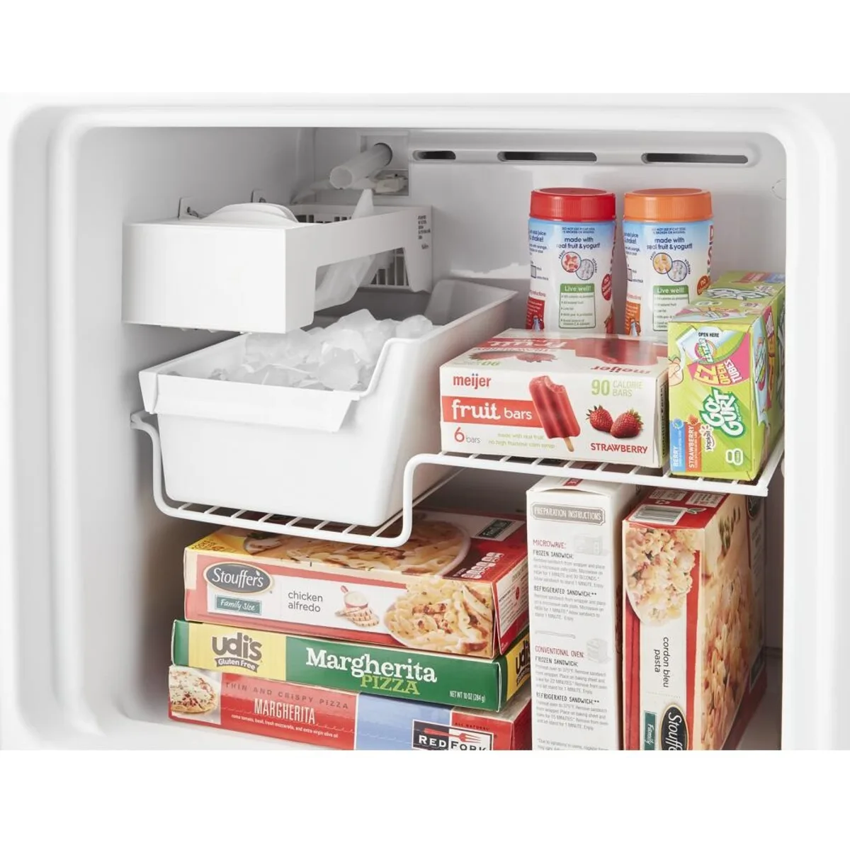 Whirlpool WRT112CZJW Nevera Counter-Depth Top Freezer de 24" y 11.6 cu. ft. - Blanco