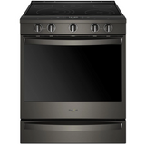 Estufa Eléctrica Inteligente Whirlpool WEE750H0HV de 30 Pulgadas con Freidora de Aire