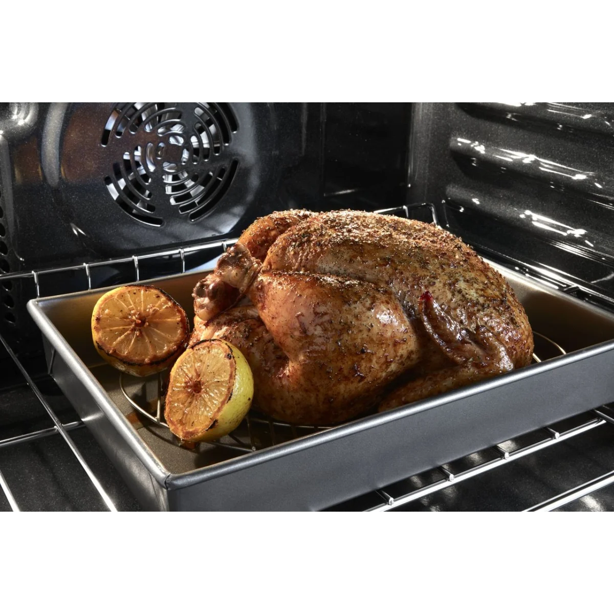Horno de Pared Inteligente Individual Whirlpool WOS72EC7HS de 27 Pulgadas