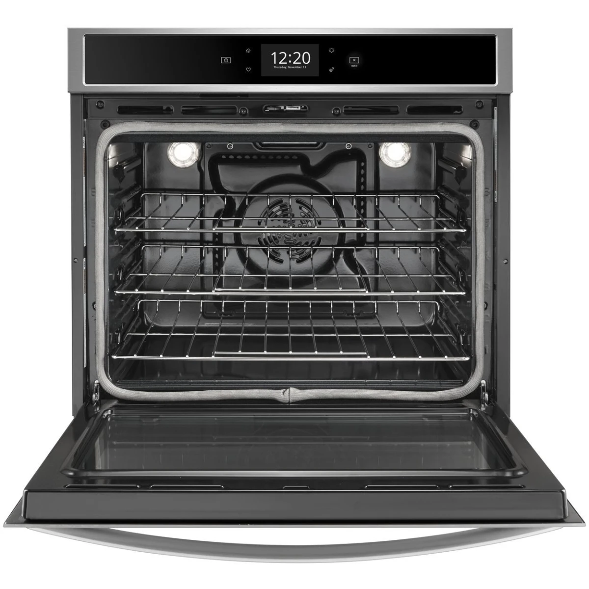 Horno de Pared Inteligente Individual Whirlpool WOS72EC7HS de 27 Pulgadas