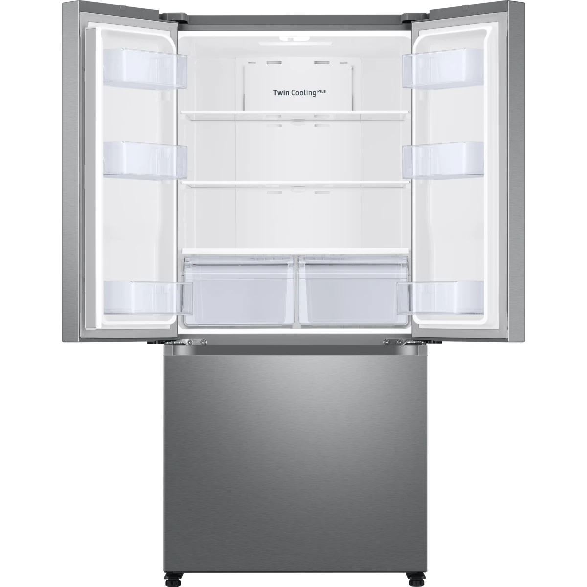 Nevera Samsung French Door 18 Pies Cúbicos Acero Inoxidable | RF18A5101SRAA