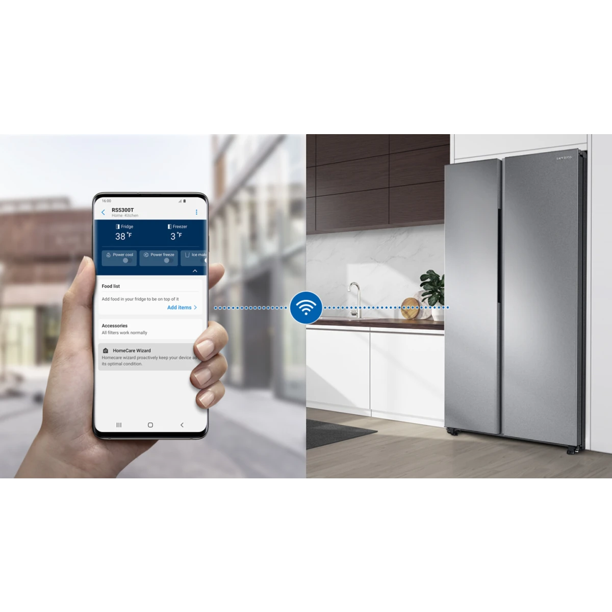 Nevera Samsung Side by Side 28 Pies Cúbicos Acero Inoxidable | RS28A500ASR