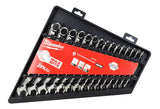 Milwaukee 15pc Metric Flex Head Ratcheting Combination