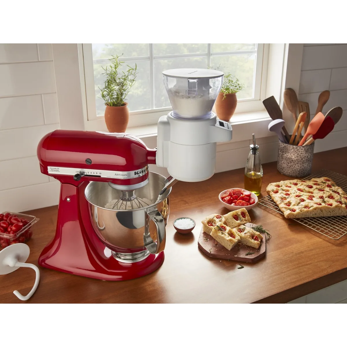 Artisan® Series 5 Quart Tilt-Head Stand Mixer-KSM150PSER