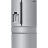 Frigidaire Professional 36 in. 21.4 cu. ft. Counter Depth French Door Refrigerator in Smudge-Proof Stainless Steel PRMC2285AF