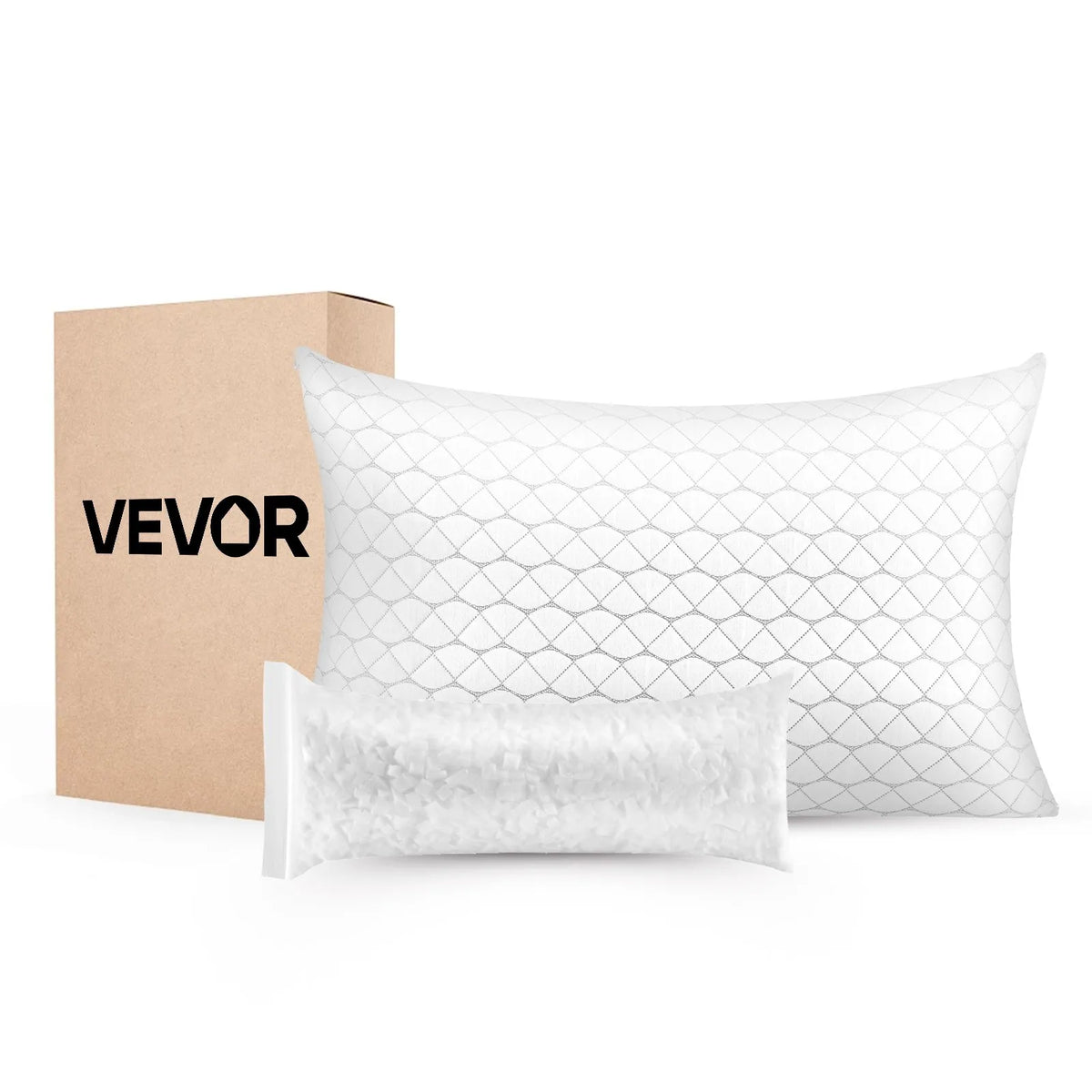 Almohada Ergonómica VEVOR 87006696 - Soporte Cervical y Máximo Confort