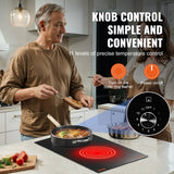 VEVOR Portable Electric Cooktop – 2-Burner Ceramic Stove
