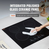 VEVOR Glass Ceramic Cooktop —  6000W Built-In Stove
