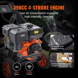 VEVOR Gas Pressure Washer, 4400 PSI 4.0 GPM