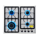 VEVOR 24 inch Gas Cooktop 4 Burners Gas Stove Top