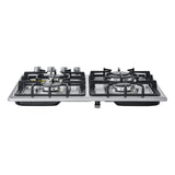 Estufa de Gas Empotrable VEVOR MGBS-604B5 de 24" con 4 Quemadores