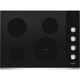 Placa de Cocción Eléctrica Empotrable Whirlpool WCE55US0HS de 30 Pulgadas