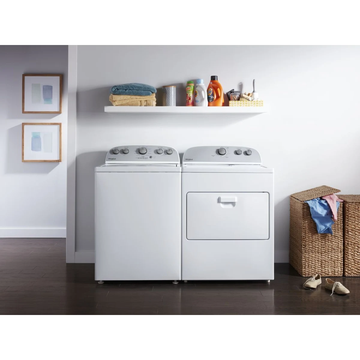 Whirlpool Lavadora de Carga Superior de 27 Pulgadas y 3.8 Cu. Ft. (WTW4955HW)